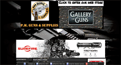 Desktop Screenshot of pmgunsandsupplies.com